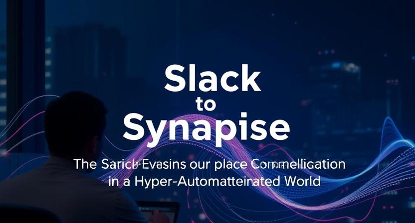 From Slack to Synapse: The Evolution of Workplace Communication in a Hyper-Automated World